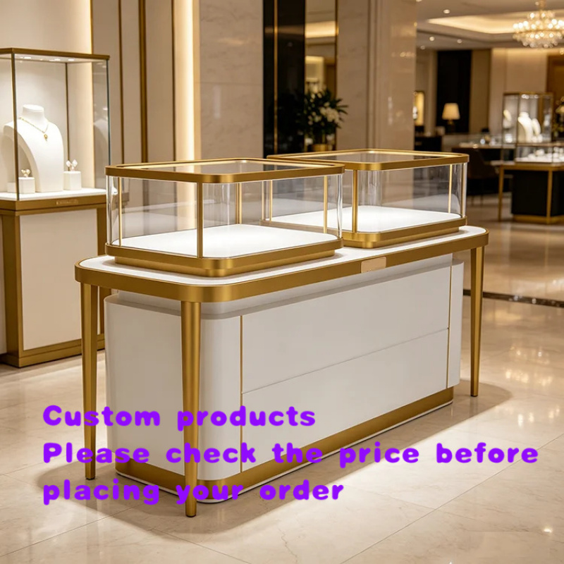 Jewelry And Watches Stores - 맞춤형 고급 스테인리스 스틸 유리 잠금장치가