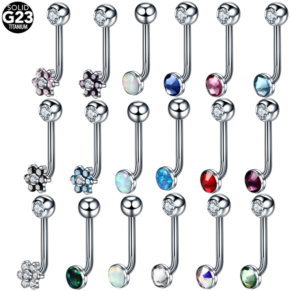 Christina Jewelry & Watches Marguerite Ørestik Forgyldt Sølv - 1PC ASTM F136 티타늄 크리스티나 피어싱