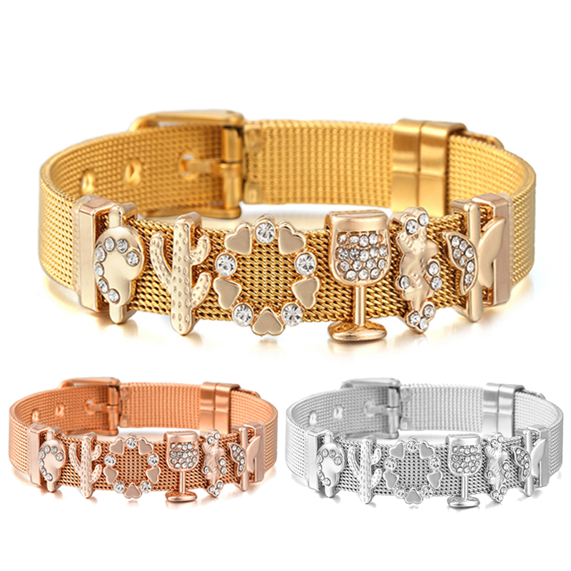 Jewelry Watches For Sale - 핫세일 DIY 나비&나무 참 슬라이드 비즈