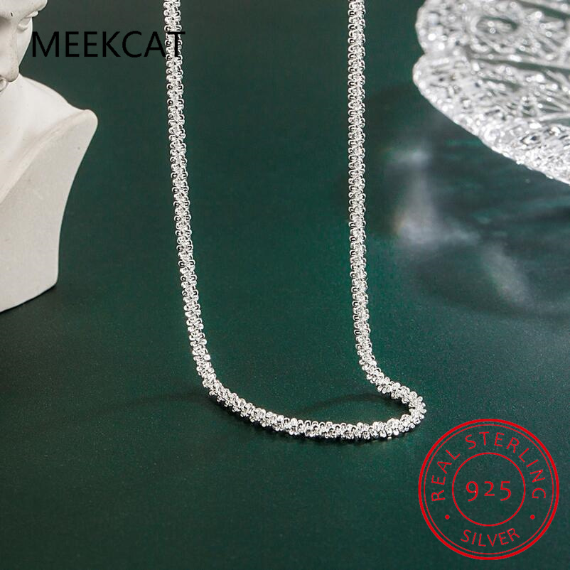 여성을위한 925 스털링 실버 스파클링 체인 펜던트 초 - Crystal Choker Necklace 리뷰 및 가격