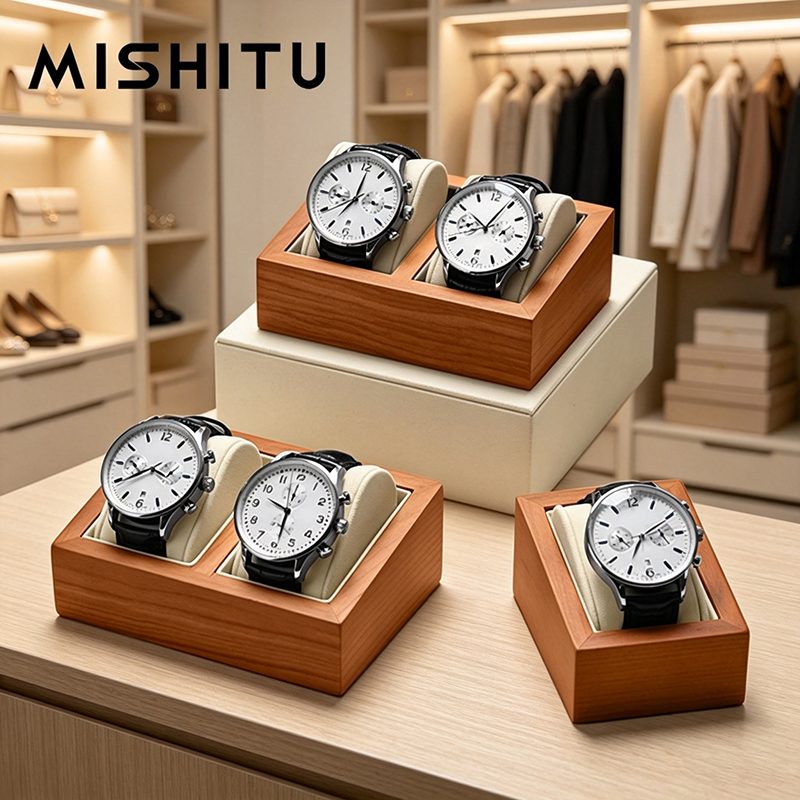 MISHITU 단단한 나무 시계 보관 상자 남성용 손목 - Jewelry Box With Watches 리뷰 및 가격