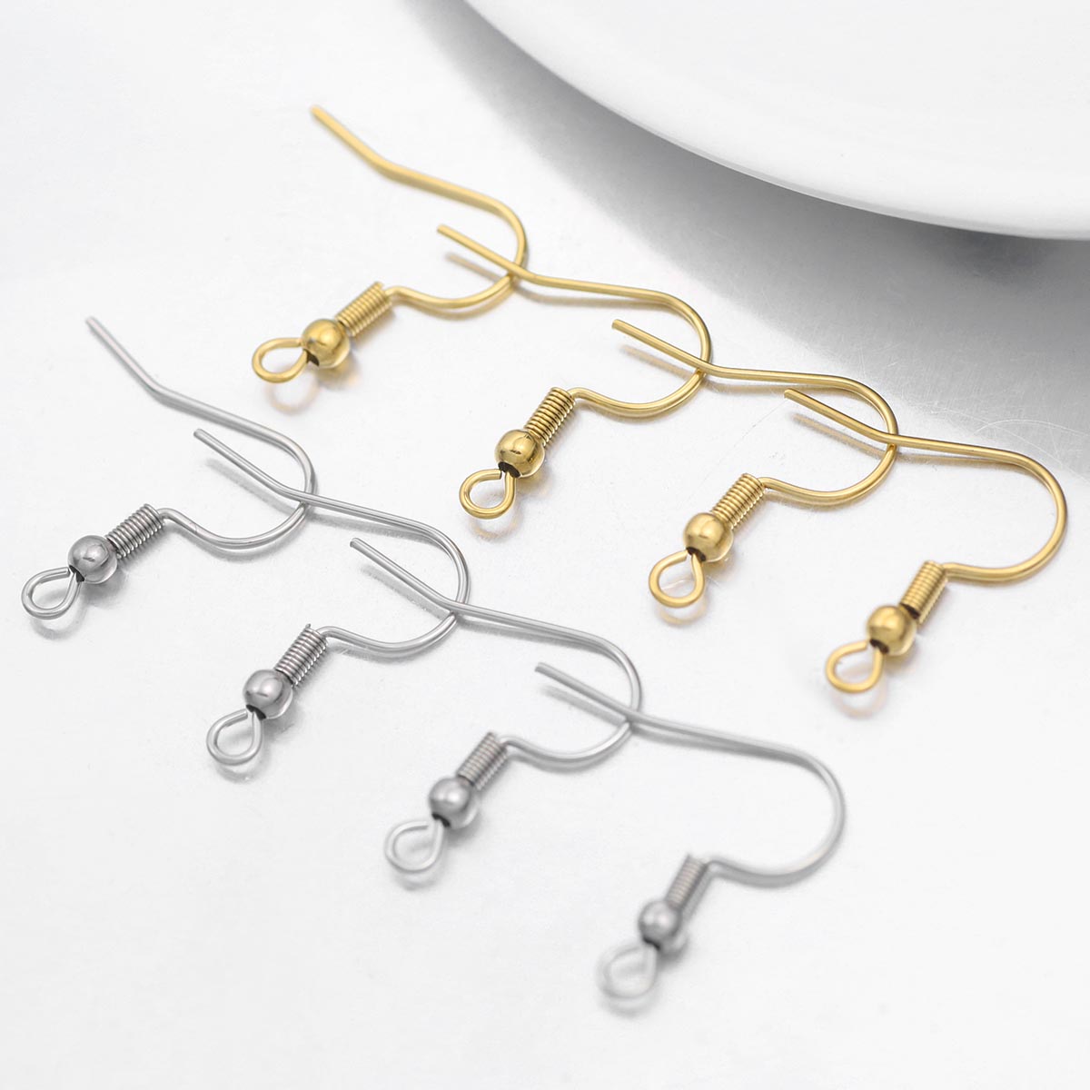 10-20개 19x21mm 스테인리스 스틸 귀걸이 부자 - Drop Earrings 리뷰 및 가격