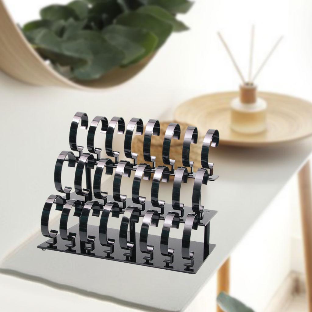 아크릴 시계 진열대 쥬얼리 정리대 3단 팔찌 랙 분리형 - Jewelry And Watches Stores 리뷰 및 가격