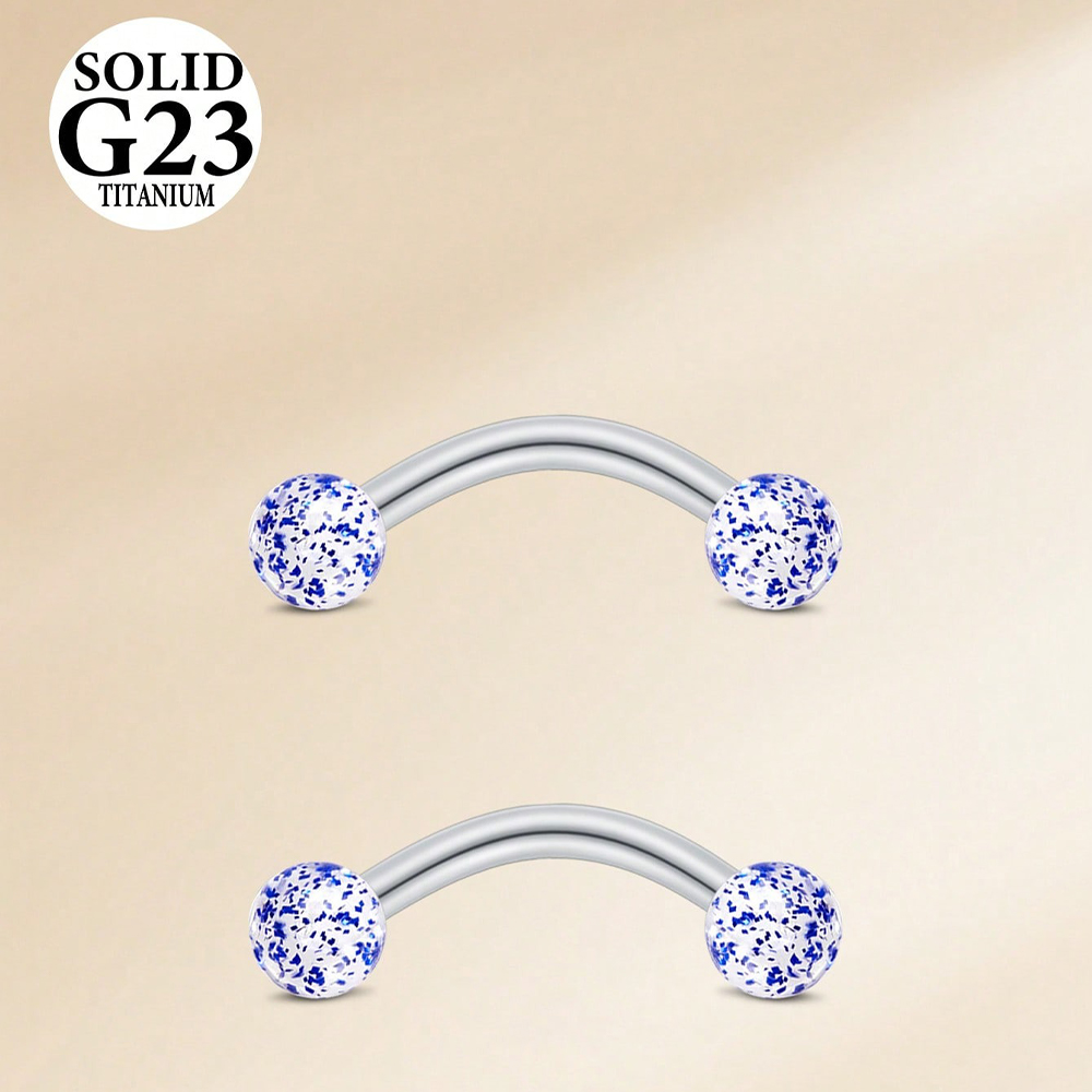 2개입 16G 8/10mm 티타늄 합금 아이브로우/룩/ - Christina Jewelry & Watches Marguerite Ørestik Forgyldt Sølv 리뷰 및 가격