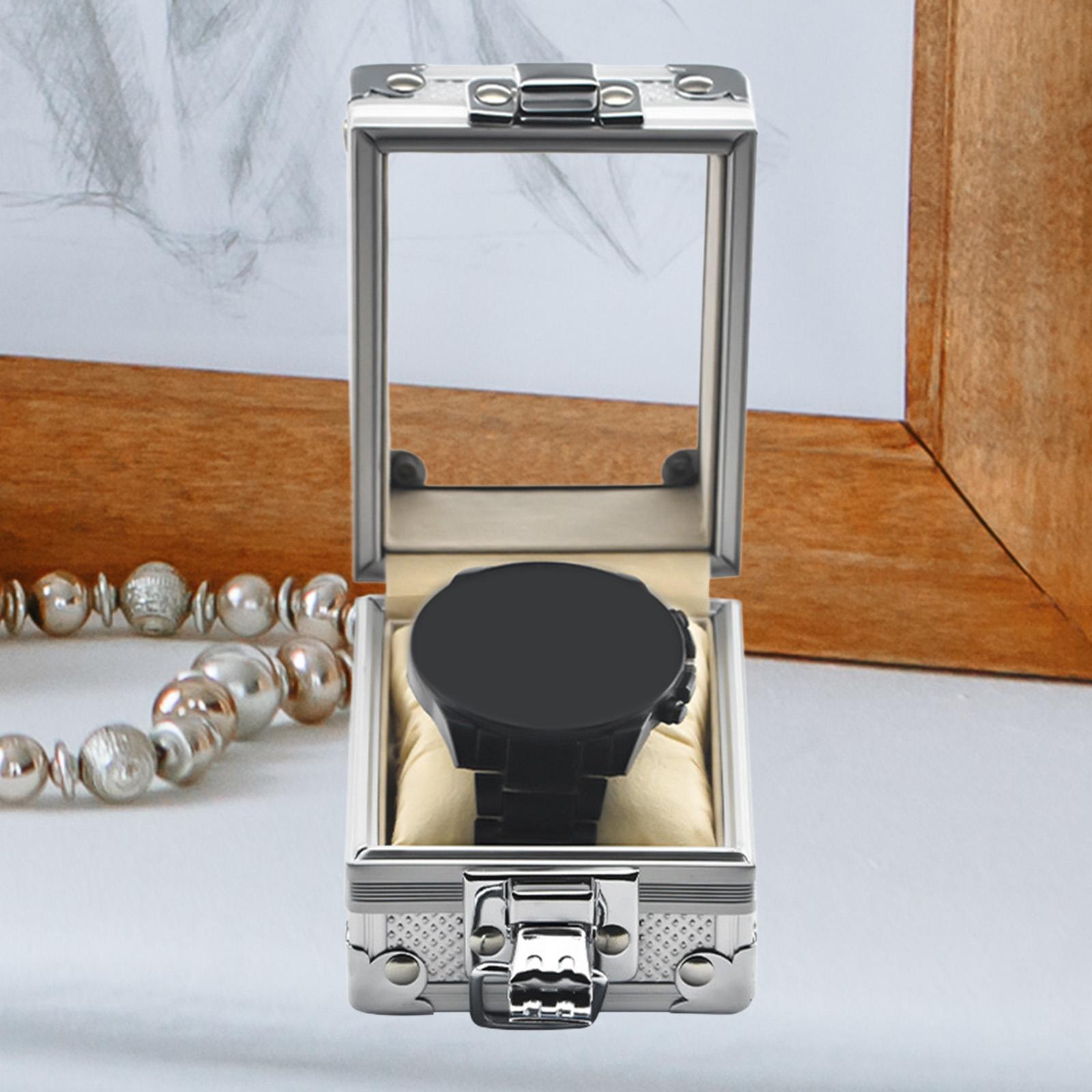 시계 상자 정리함 보석 팔찌 보관함 천 베개 보관 케이 - Jewelry Box With Watches 리뷰 및 가격