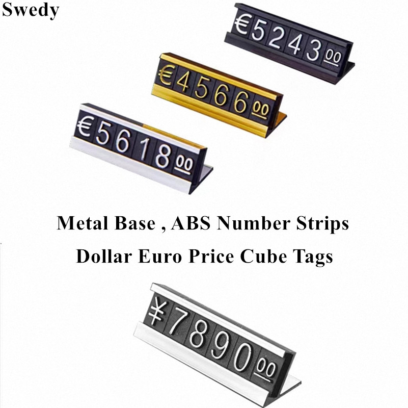 30세트 알루미늄 조절식 숫자 판매 가격표시판 홀더 디 - Jewelry Watches For Sale 리뷰 및 가격