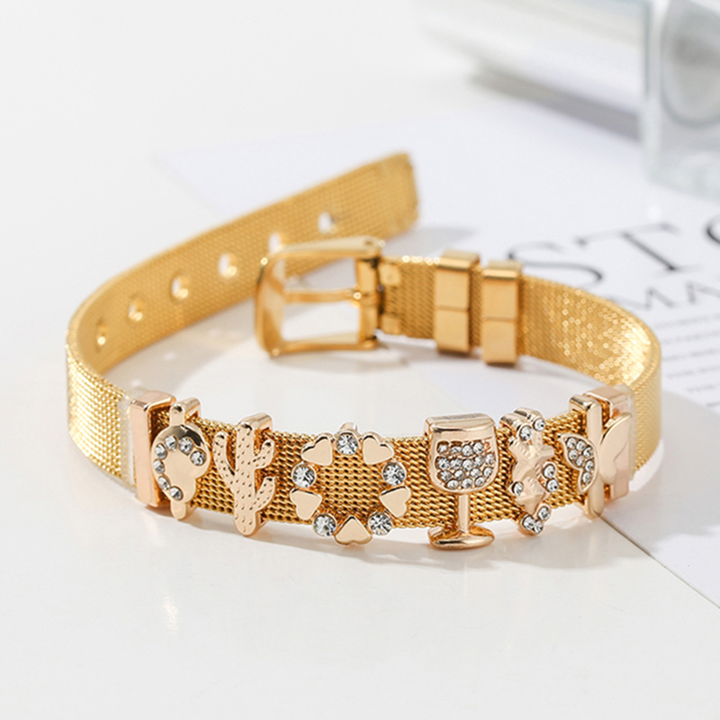 핫세일 DIY 나비&나무 참 슬라이드 비즈 10mm 스 - Jewelry Watches For Sale 리뷰 및 가격