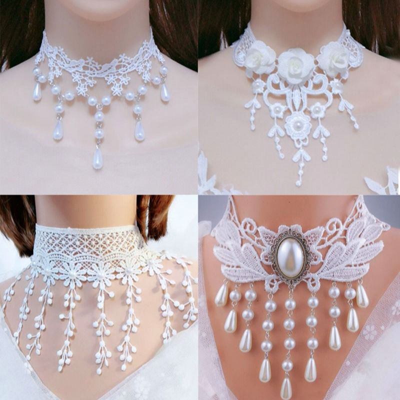 1pc 빈티지 클래식 고딕 문신 레이스 초커 여성용 블 - Crystal Choker Necklace 리뷰 및 가격