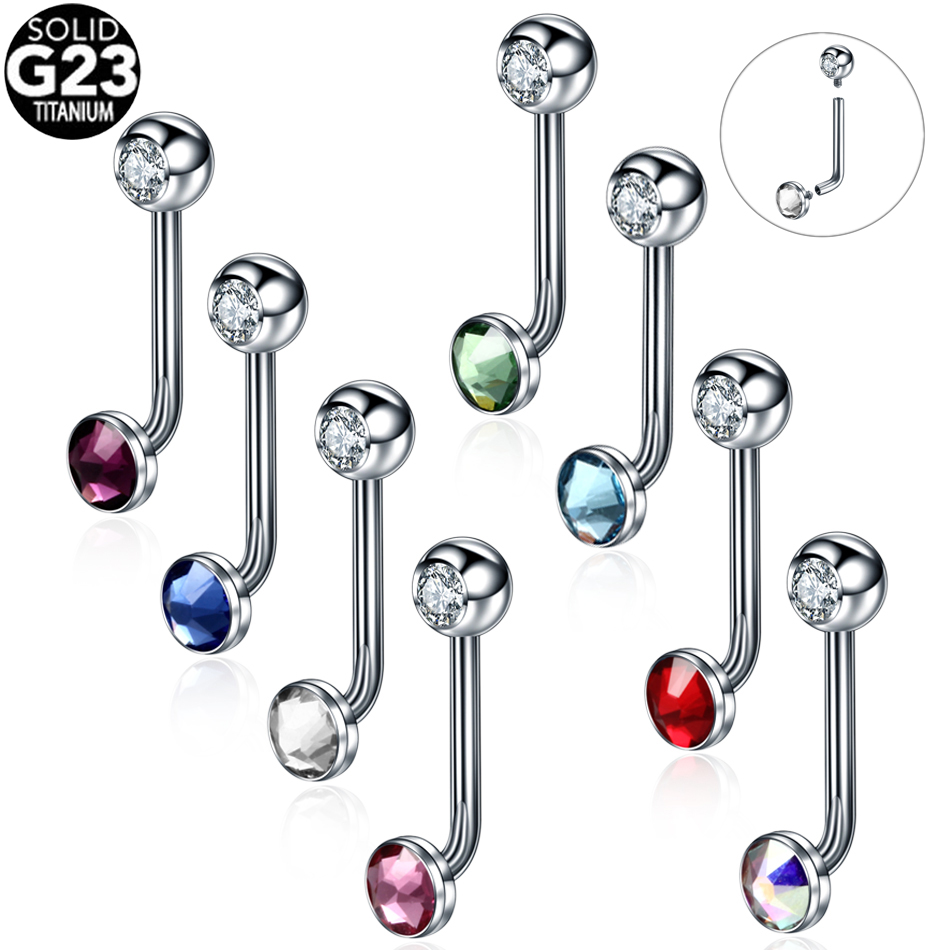 1PC 티타늄 크리스티나 수직 후드 피어싱 꽃 립 링  - Christina Jewelry & Watches Marguerite Ørestik Forgyldt Sølv 리뷰 및 가격