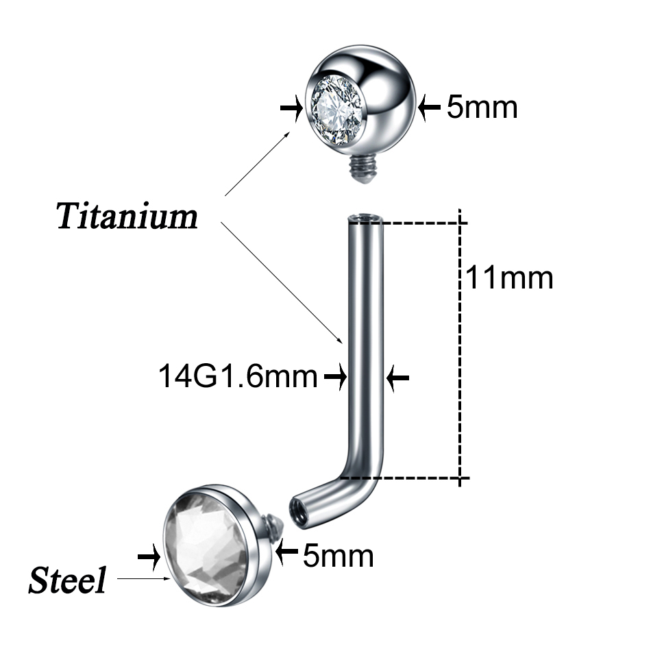 1PC G23 티타늄 크리스탈 크리스티나 수직 후드 피 - Christina Jewelry & Watches Marguerite Ørestik Forgyldt Sølv 리뷰 및 가격