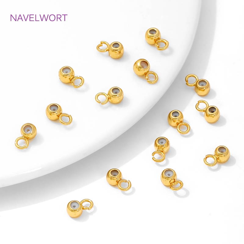 18K 금도금 실리콘 포지셔닝 엔드 비즈(링 포함),  - Gold Plated Ring 리뷰 및 가격