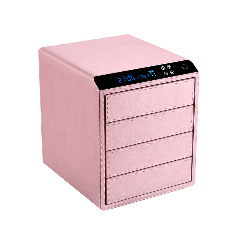 스마트 인기 보석함 가죽 보관 금고 캐비닛 귀걸이 팔찌 - Jewelry Box With Watches 리뷰 및 가격